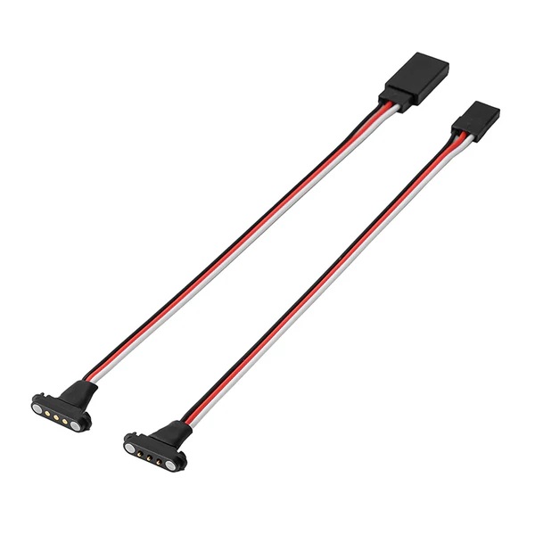 INJORA Magnetic Snap-on JR Extension Cable for RC Models (WIRE10-34)