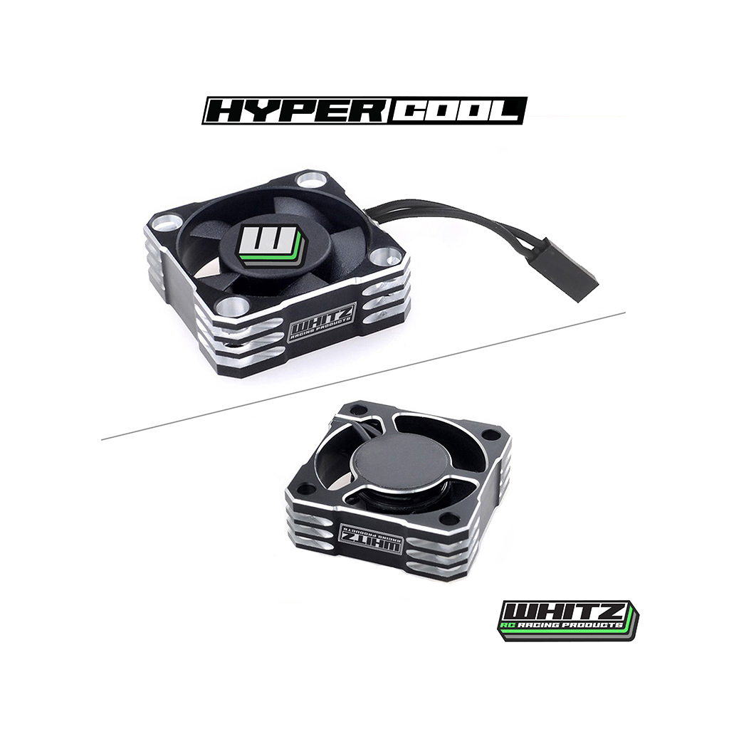 Whitz Racing HyperCool Aluminium Fan - 30mm - Aluminium (WRP-HC-ALUM)
