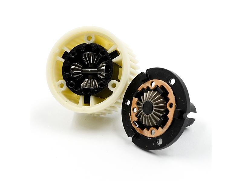 Xtra Speed Aluminum Gear Differential w/Tamiya Parts Combo Set For Tamiya TA01 TA02 Top Force (XS-TA29162BK)