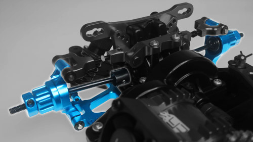 Yeah Racing Aluminium Essential Conversion Kit Tamiya TT02 (TT02-S01BU)