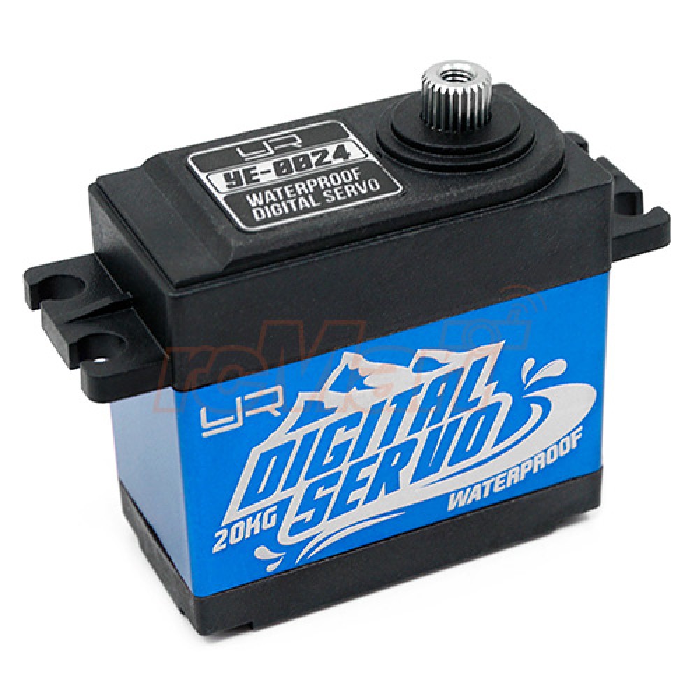 Yeah Racing 20kg Waterproof Super Torque Digital Servo Blue (YE-0024BU)