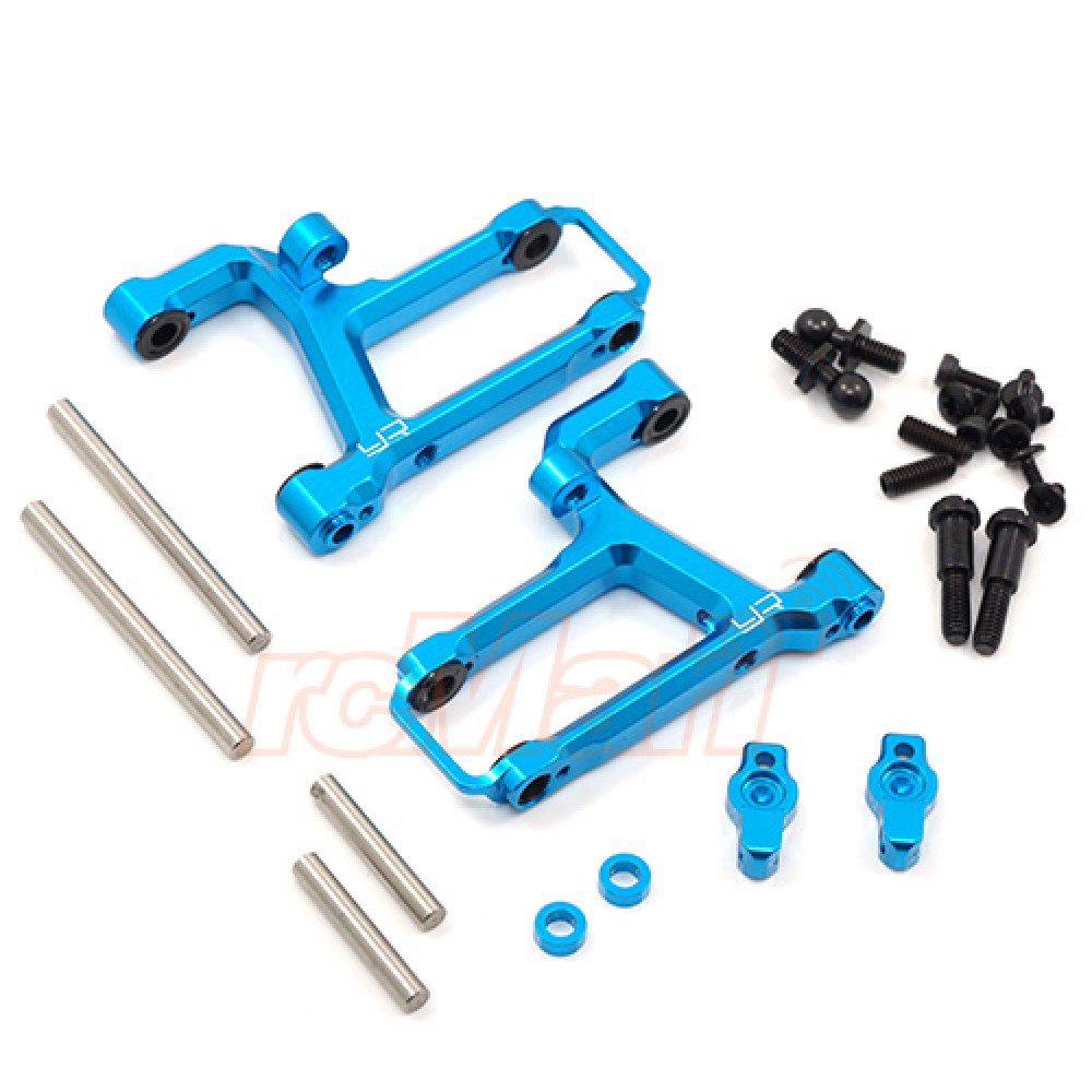 Yeah Racing Aluminium Long-Span Front Suspension Arm Set M05/06 (TAMC-001BU)