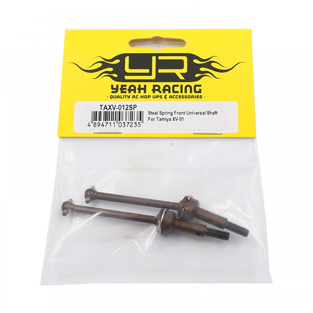 Yeah Racing Steel Spring Front Universal Shaft Tamiya XV-01 (TAXV-012SP)