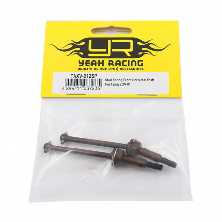 Yeah Racing Steel Spring Front Universal Shaft Tamiya XV-01 (TAXV-012SP)