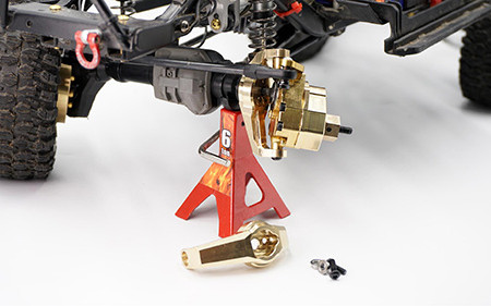 Yeah Racing Brass C Hubs 49g 2 Pcs TRX-4 TRX4-6 (TRX4-040)