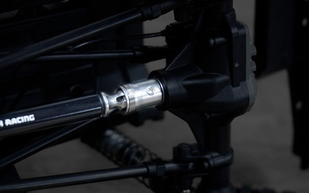 Yeah Racing Stainless Steel Front &amp; Rear Centre Shaft Set Black (Ver.2) Fits TRX-4 TRX-6 (TRX4-015BK)
