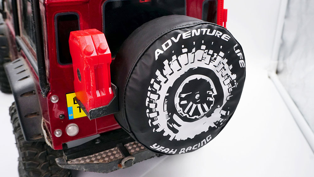 Yeah Racing Tire Cover Adventure Life Traxxas TRX4 (TRX4-063)