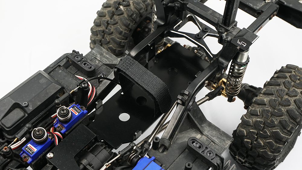 Yeah Racing Alloy Low Battery Plate Fits TRX-4 ,TRX-6 (TRX4-065)