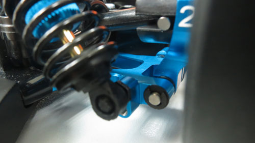 Yeah Racing Aluminium Rear Lower Arm Set Tamiya TT02 (TT02-002BU)