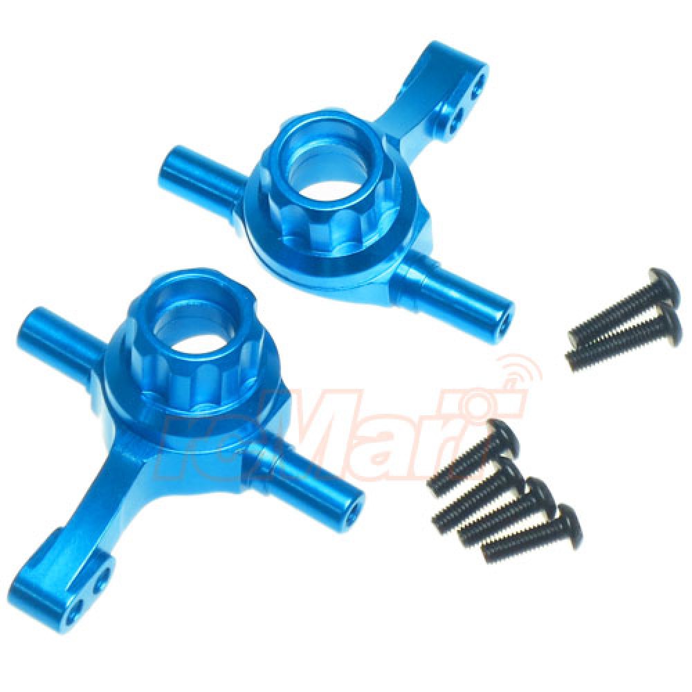 Yeah Racing Aluminum Front Knuckle Arm Set Tamiya TT02 (TT02-006BU)