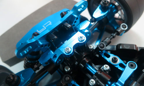 Yeah Racing Aluminium Upper Suspension Mount TT02 (TT02-010BU)