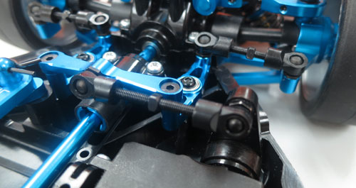 Yeah Racing Adjustable Steering Tie-Rod Set Tamiya TT02 (TT02-012)