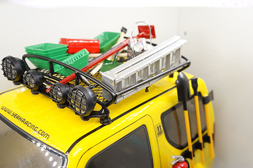 Yeah Racing 1:10 RC Rock Crawler Accessories 6 inch Aluminium Ladder (YA-0464)