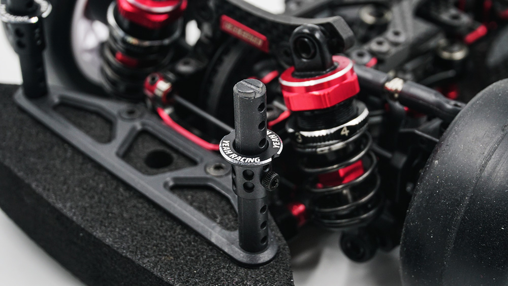 Yeah Racing Aluminium Adjustable Body Mounts 4pcs Silver (YA-0530SV)