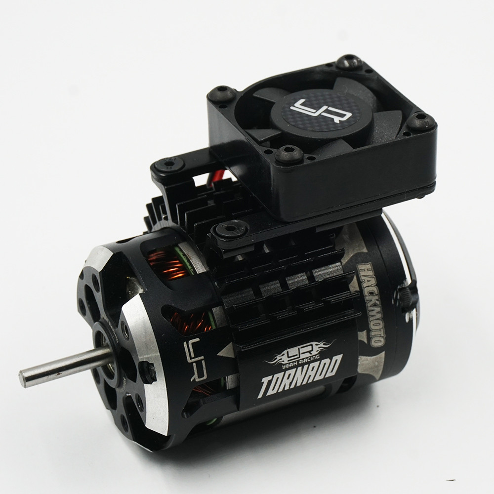 Yeah Racing Aluminium 540 & 550 Motor Heat Sink w/Tornado High Speed Fan Blue (YA-0653BU)