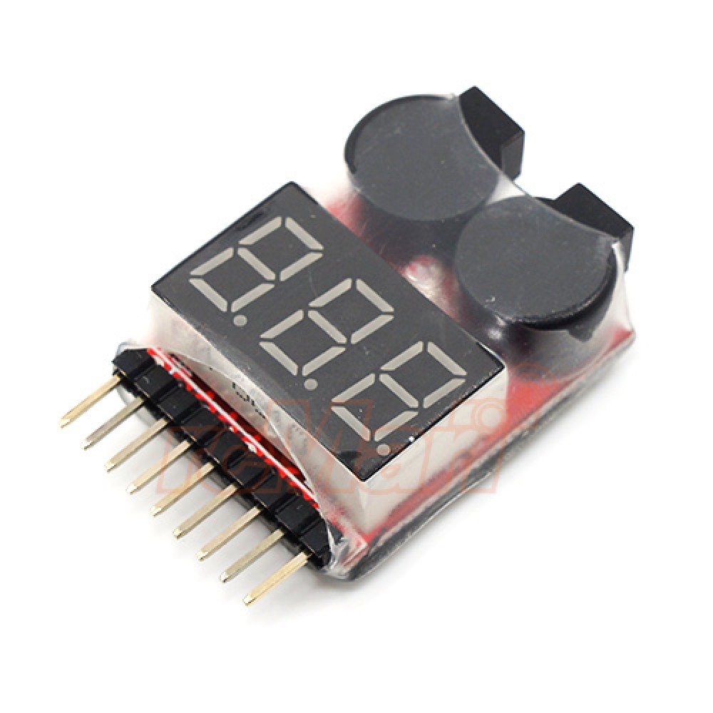 Yeah Racing Li-Po Monitor With LCD Version 1S-8S (YE-0019)