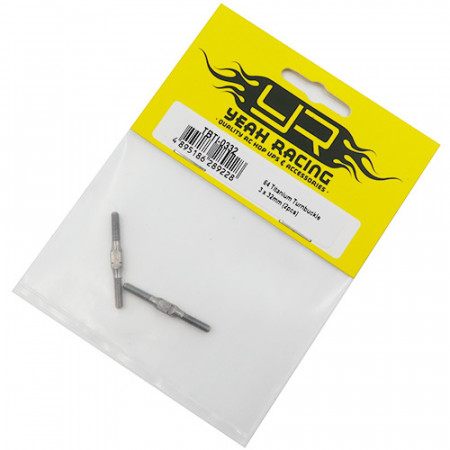 Yeah Racing 64 Titanium Turnbuckle 3x32mm 2pcs (TBTI-0332)