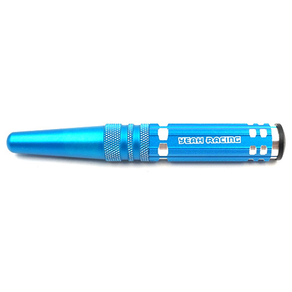 Yeah Racing Aluminium Body Mounting Hole Reamer 0-14mm Blue (YT-0178BU)