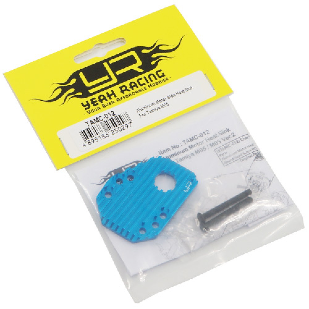 Yeah Racing Aluminium Motor Side Heat Sink Tamiya M05 (TAMC-012BU)