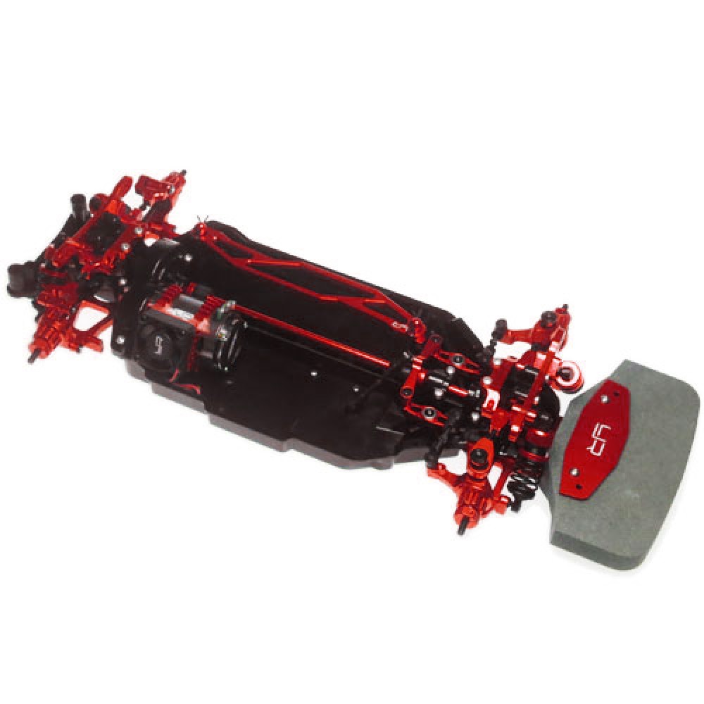Yeah Racing Aluminium Conversion Kit Tamiya TT02 Red (CK-TT02RD)