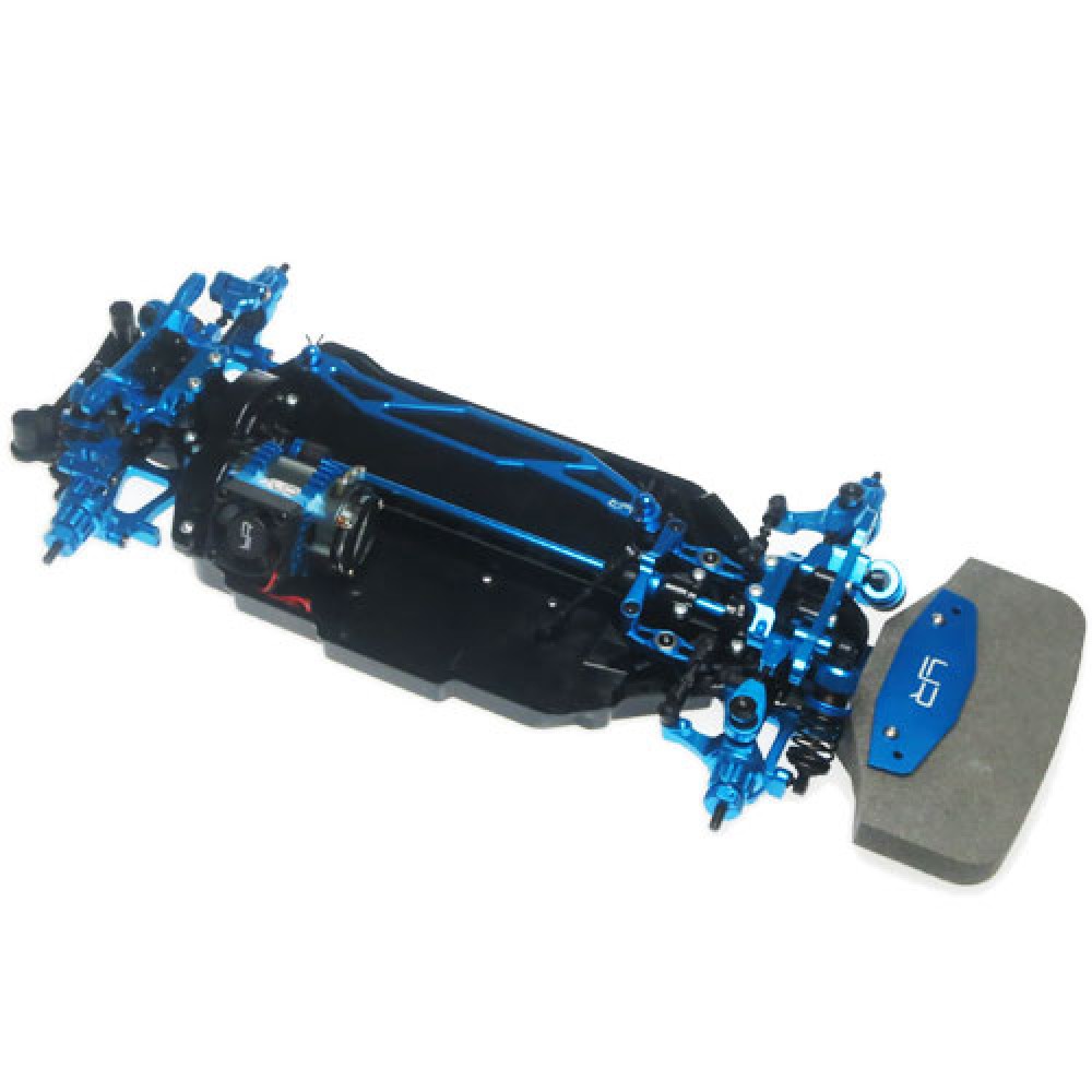 Yeah Racing Aluminium Conversion Kit Tamiya TT02 Blue (CK-TT02BU)