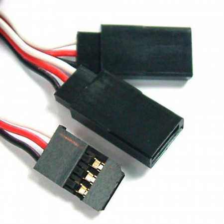 Yeah Racing 15CM Futaba Y Extension Lead (WPT-0110)