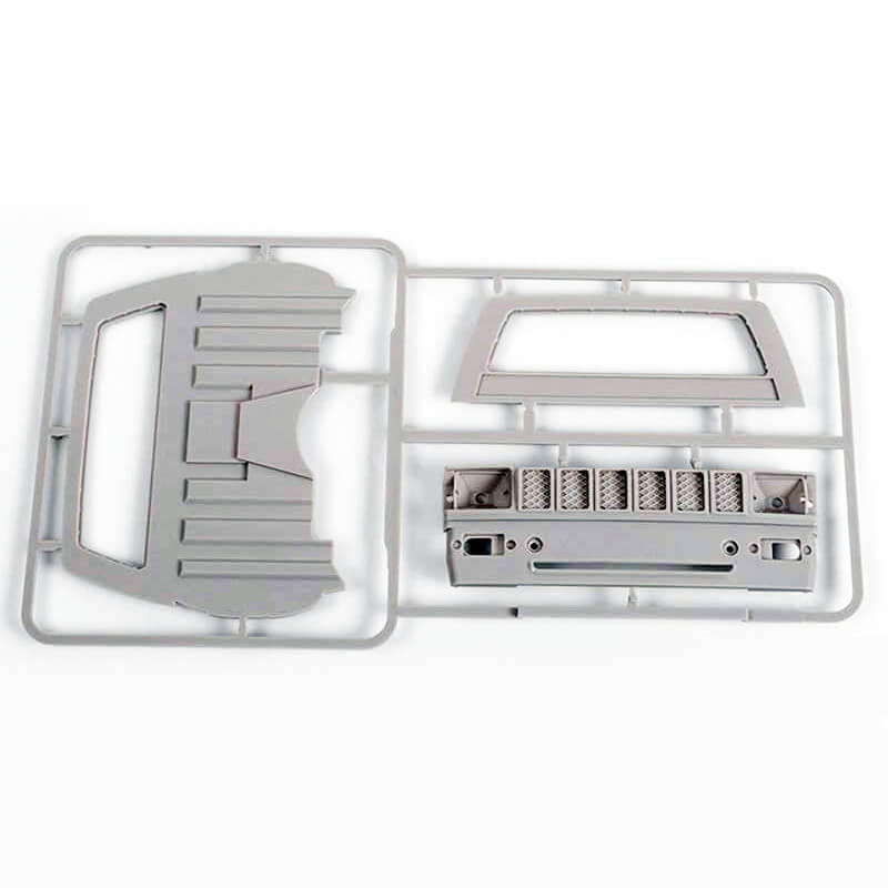 RC4WD Mojave Ii Cab Back Panel S &amp; Grill Parts Tree (Primer G (Z-B0074)
