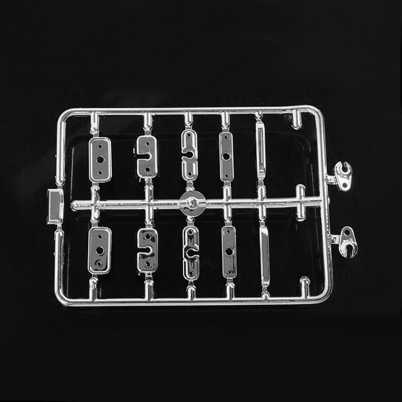 RC4WD Chevrolet Blazer &amp; K10 Chrome Handles &amp; Led Holder Par (Z-B0104)