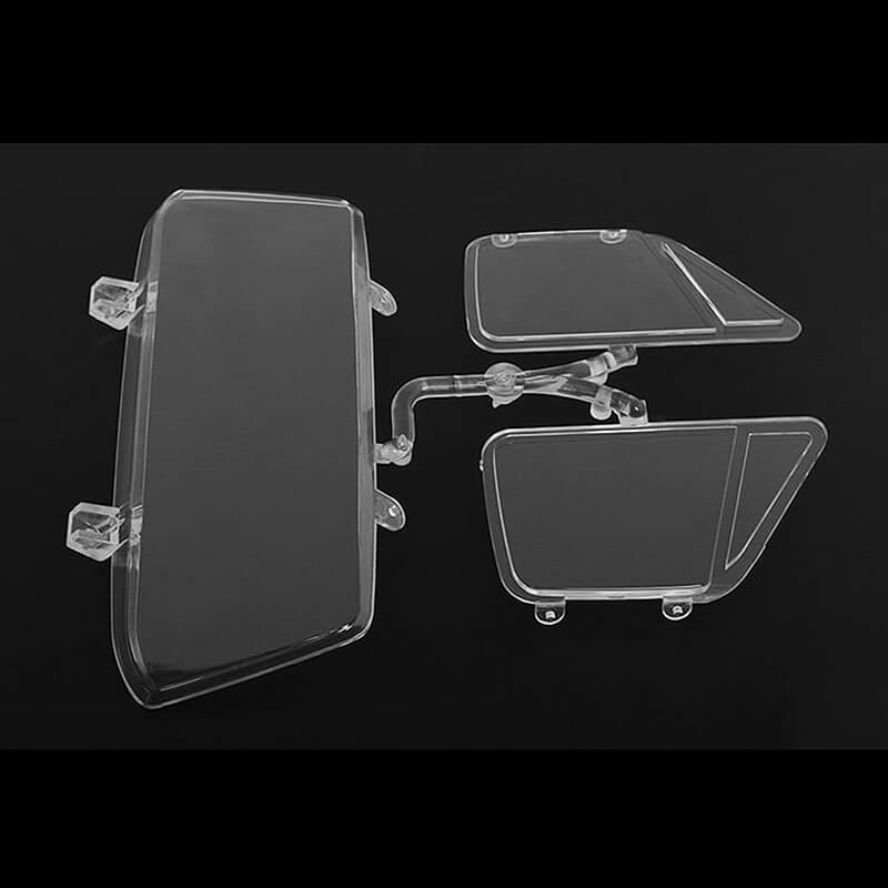 RC4WD Chevrolet Blazer &amp; K10 Main Cab Clear Window Parts Tre (Z-B0114)