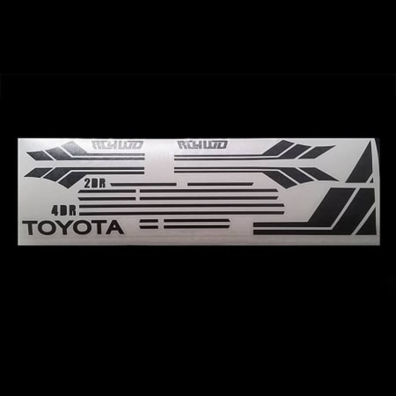 RC4WD Clean Stripes For Mojave Ii 2/4 Door Decal Sheet (Blac (Z-B0143)