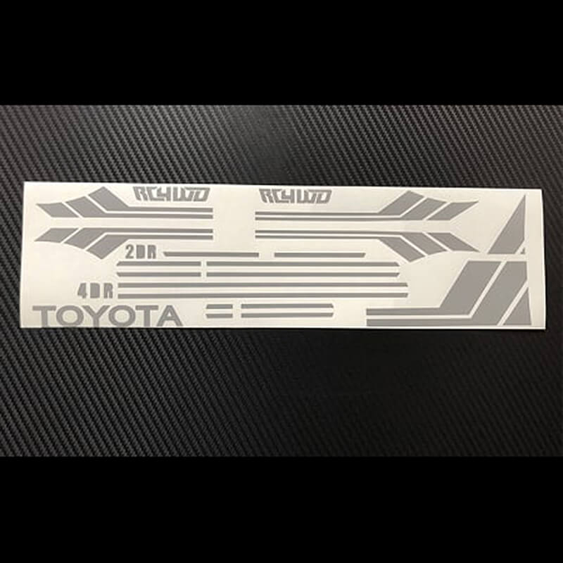 RC4WD Clean Stripes For Mojave Ii 2/4 Door Decal Sheet (Grey (Z-B0174)