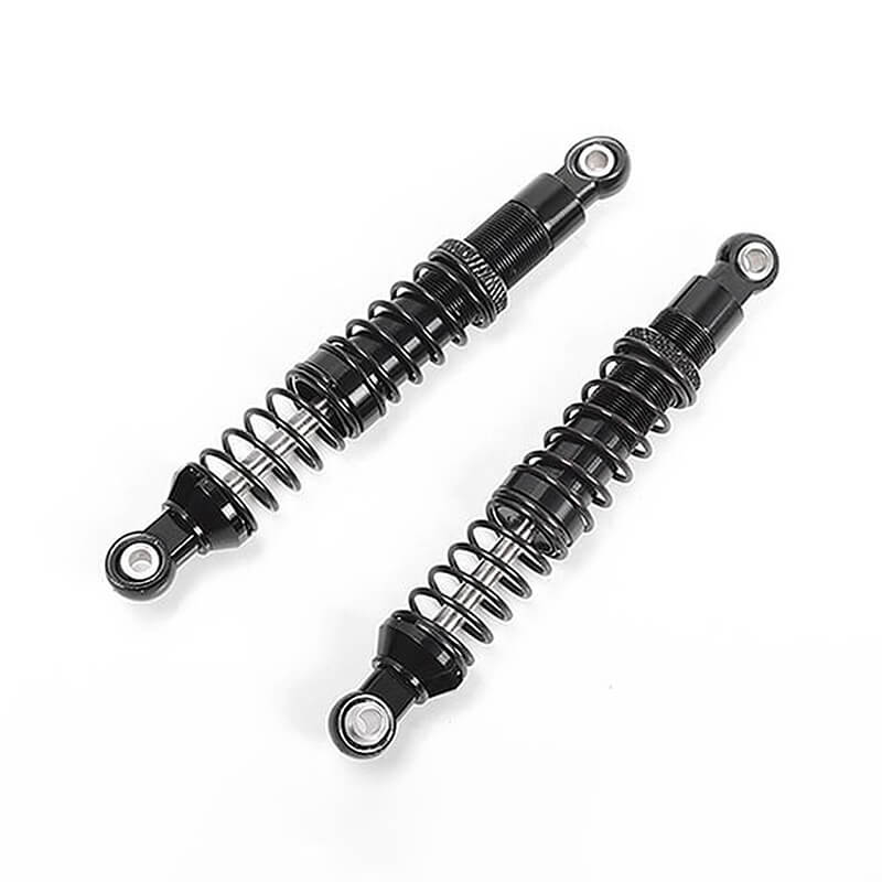 RC4WD Dual Spring 80mm Scale Black Shocks (Ver 2) (Z-D0039)