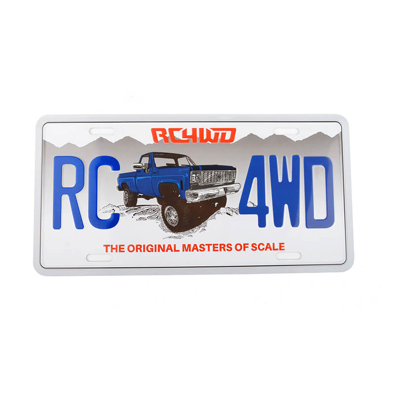 RC4WD K10 License Plate (Z-L0072)