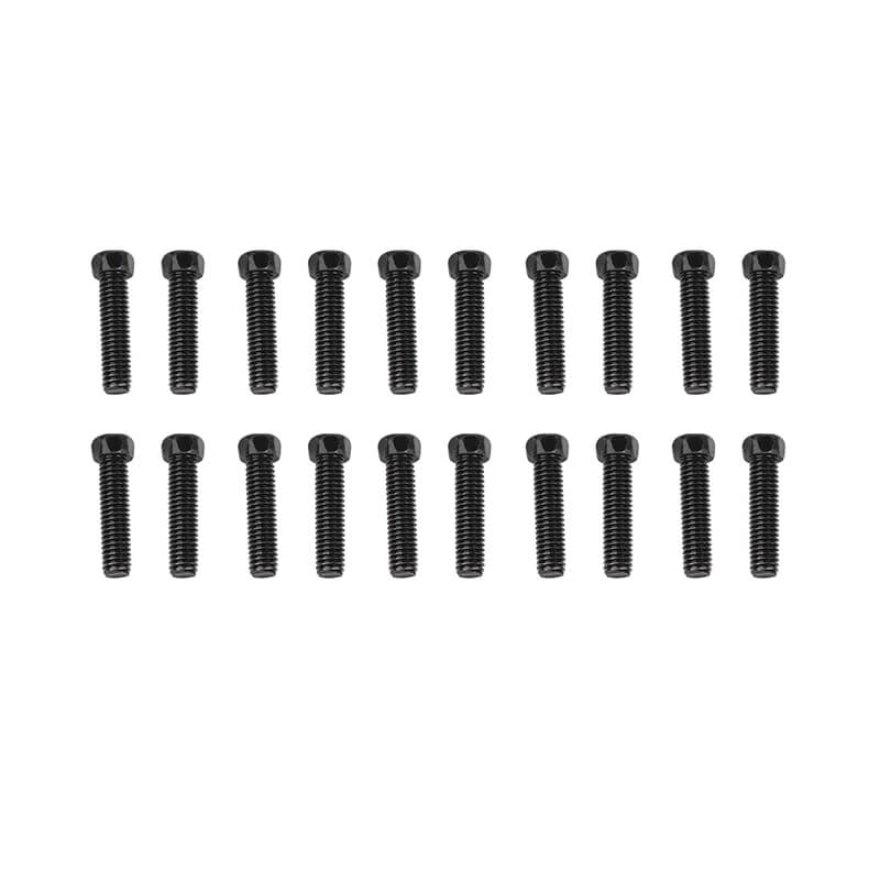 RC4WD Scale Hex Head Bolts (M3 X 12mm) Black (Z-S0131)