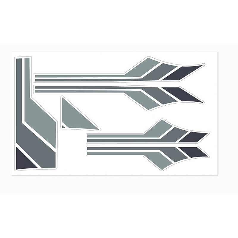 RC4WD Toyota 82-83 Body Decals (Grey) (Z-S0144)