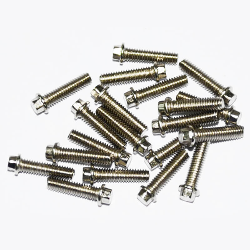 RC4WD Miniature Scale Hex Bolts (M2.5 X 10mm) (Silver) (Z-S0417)