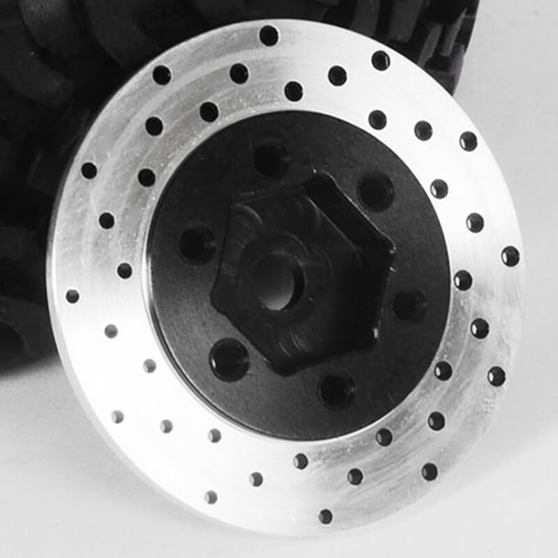 RC4WD 1.9&quot;/2.2&quot; 6 Lug Steel Wheel Hex Hub With Brake Rotor (Z-S0530)