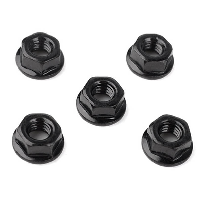 RC4WD M4 Low Profile Flanged Lock Nut (Black) (Z-S0547)