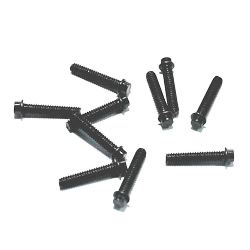 RC4WD Miniature Scale Hex Bolts (M2 X 10mm) (Black) (Z-S0623)
