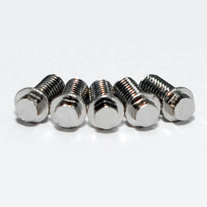 RC4WD Miniature Scale Hex Bolts (M3 X 6mm) (Silver) (Z-S0639)