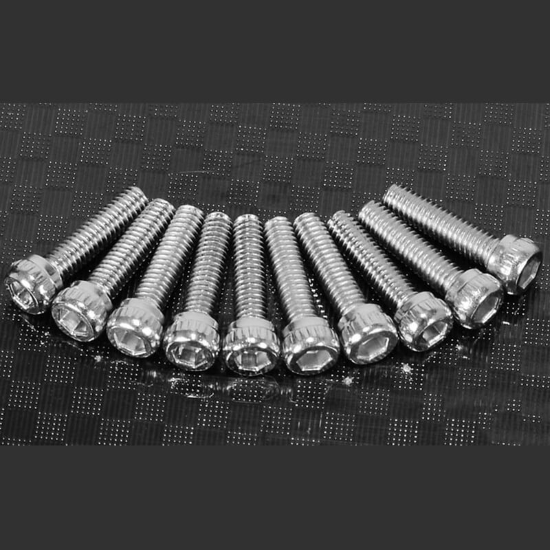 RC4WD Socket Head Cap Screws M2.5 X 10mm (10) (Z-S0736)