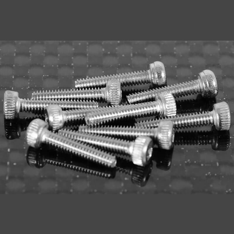 RC4WD Socket Head Cap Screws M2 X 10mm (10) (Z-S0761)
