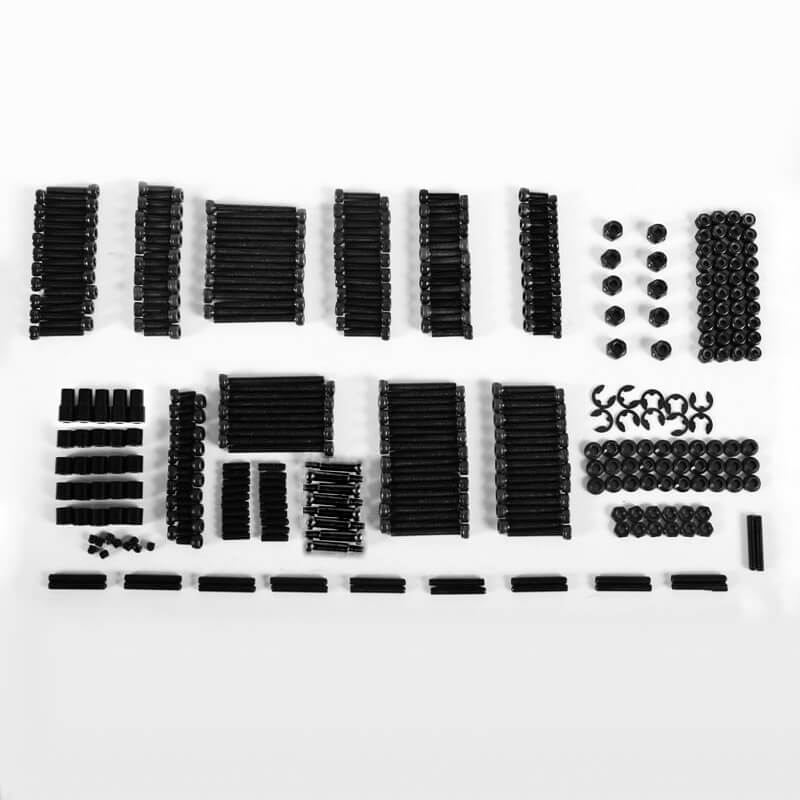 RC4WD Scaler &amp; Crawler Screws &amp; Support Bag (Black) (Z-S0838)