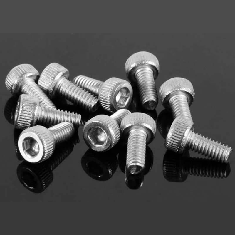 RC4WD Socket Head Cap Screw M2.5 X 6mm (10) (Z-S0900)