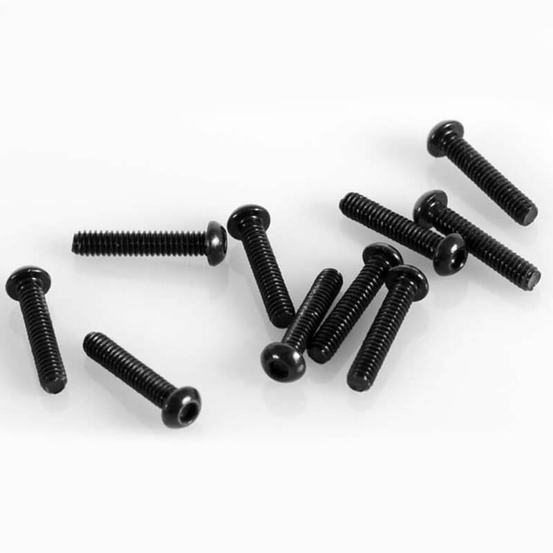 RC4WD Steel Button Head Cap Screws M2 X 10mm (10) (Z-S0911)
