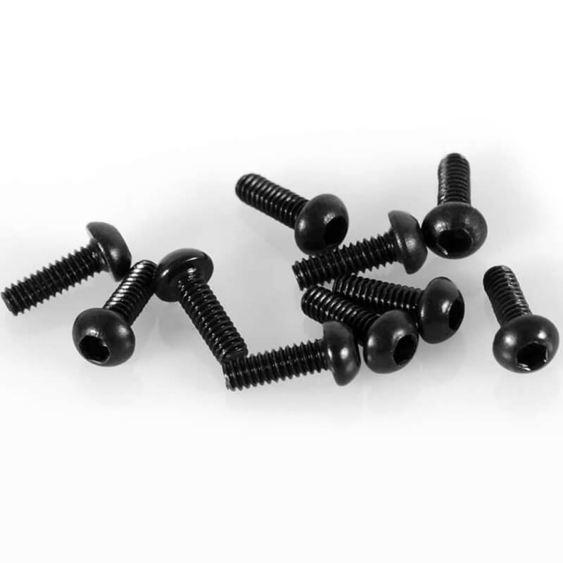RC4WD Steel Button Head Cap Screws M2 X 6mm (10) (Z-S0933)