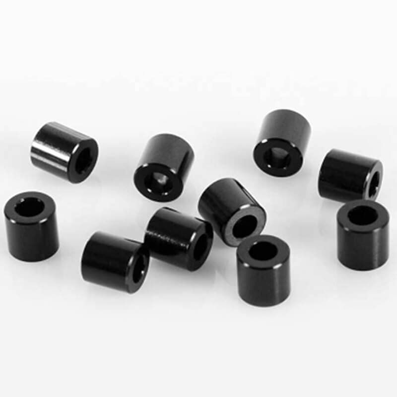 RC4WD 6mm Black Spacer With M3 Hole (10) (Z-S0956)