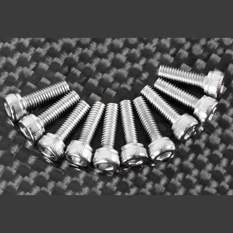 RC4WD Socket Head Cap Screws M3 X 10mm (10) (Z-S0977)