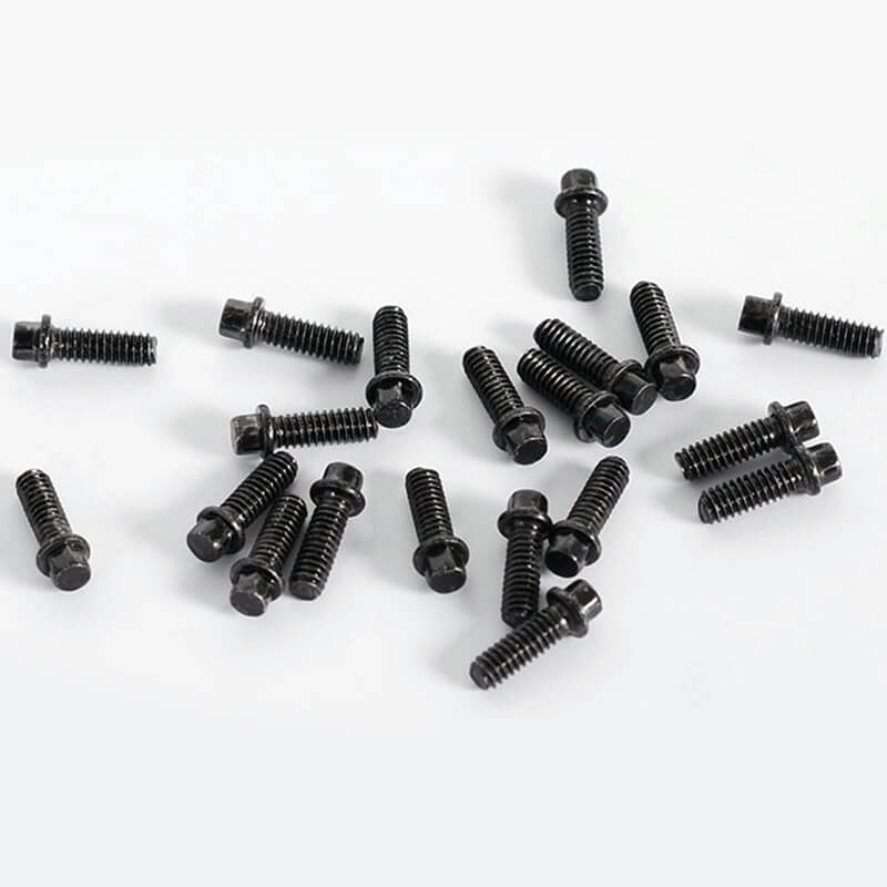 RC4WD Miniature Scale Hex Bolts (M2 X 6mm) (Black) (Z-S1198)