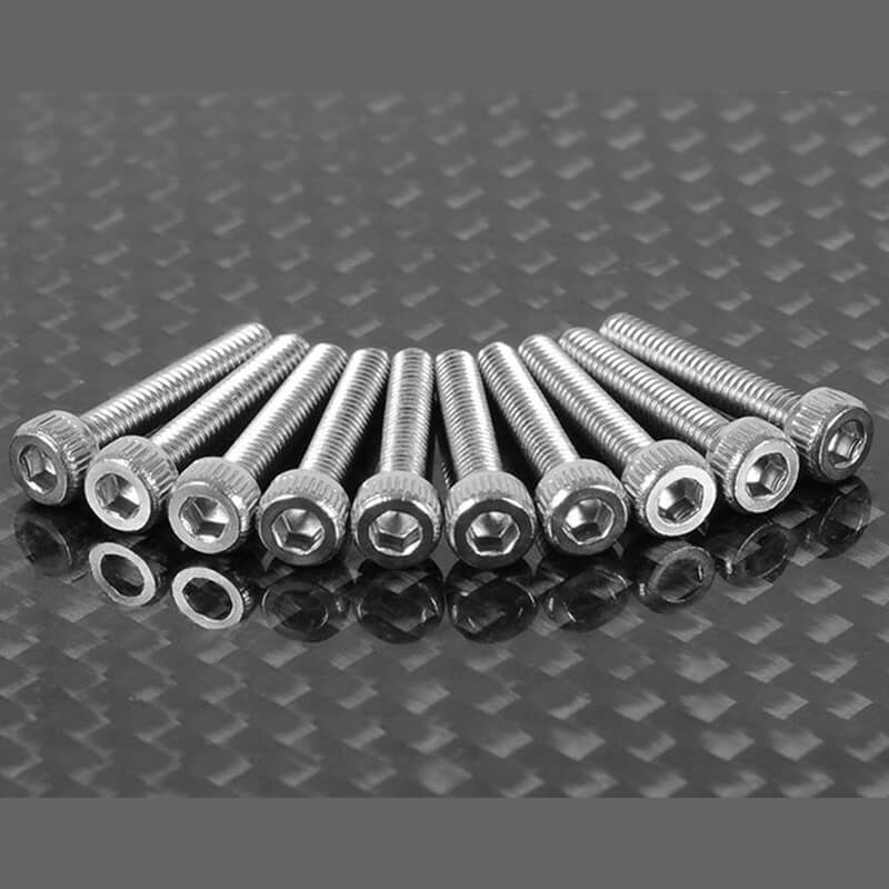 RC4WD Socket Head Cap Screws M2.5 X 14mm (10) (Z-S1215)